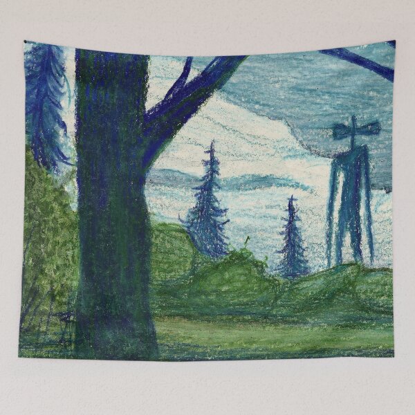 Artikelvorschau, Sirenhead Landschaft entworfen und verkauft von Dandelion Bones.