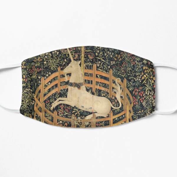 The Unicorn In Captivity Flat Mask