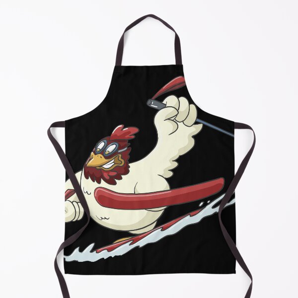 Item preview, Funny chicken on ski aplin downhill designed and sold by Monkey Ful.