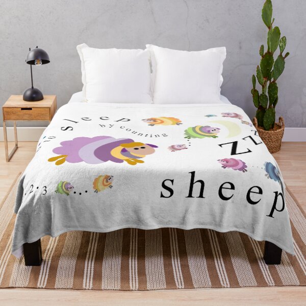 Item preview, Help to sleep by counting sheep - cute kids pjs and nightwear range.  Caroline Laursen original designed and sold by Caroline Laursen.