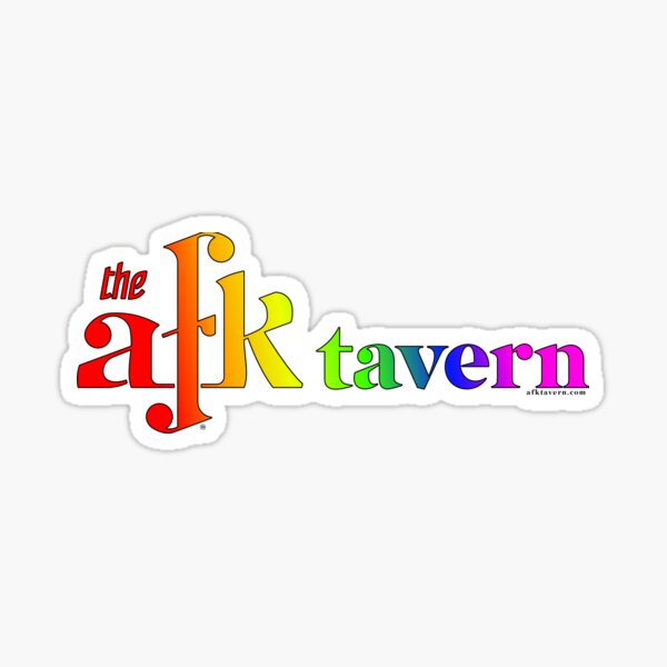 Pride AFK Sticker