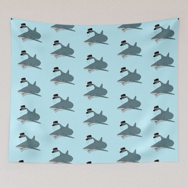 Item preview, Shark Tipping Tophat designed and sold by laurenmoee.