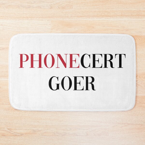 Item preview, Phonecert goer typography designed and sold by Morcawork.