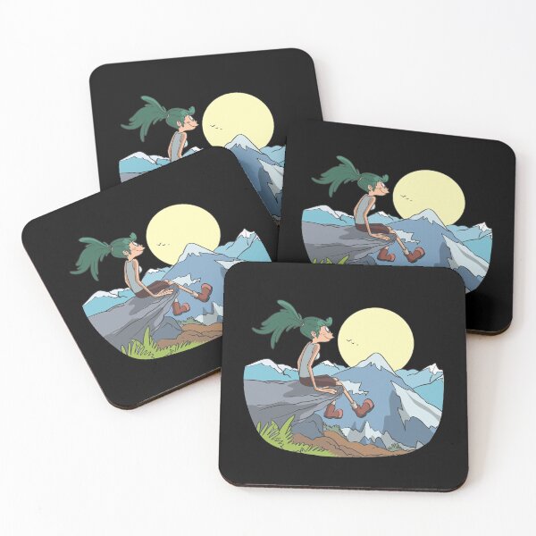 Item preview, Rest on rock while hiking in the mountains designed and sold by Monkey Ful.