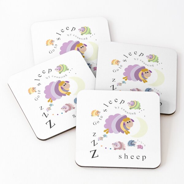 Item preview, Help to sleep by counting sheep - cute kids pjs and nightwear range.  Caroline Laursen original designed and sold by Caroline Laursen.