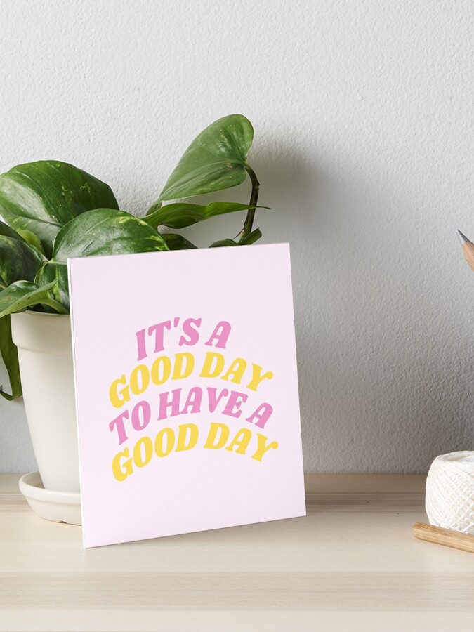 Note paper with have a nice day text sign Vector Image