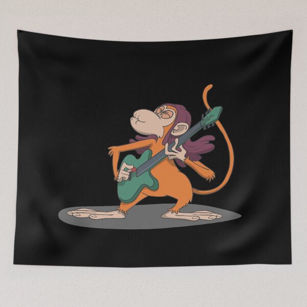 Item preview, Jumping Rock guitarist designed and sold by Monkey Ful.