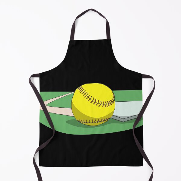 Item preview, Softball on field at the base designed and sold by Monkey Ful.