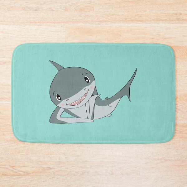 Item preview, Cute Leaning Shark designed and sold by laurenmoee.