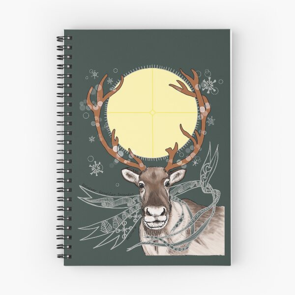 Item preview, Reindeer Mother-dark background designed and sold by mernstw.