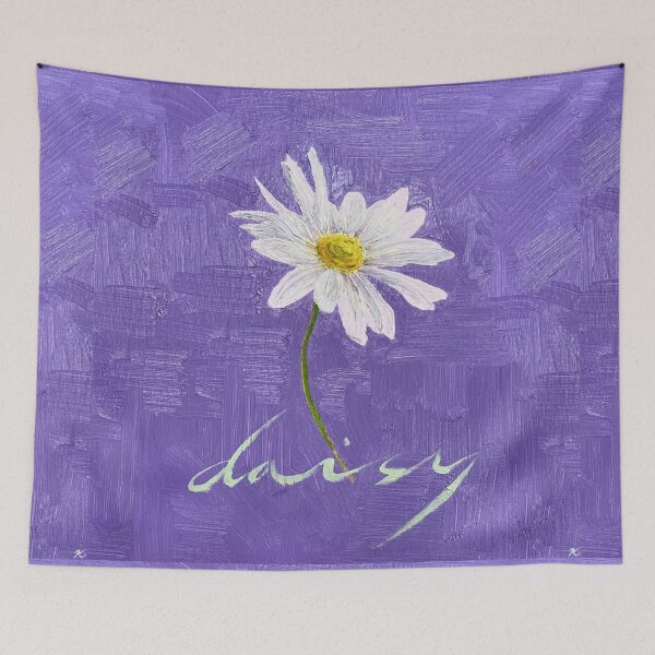 Item preview, Pentagon Daisy Tapestry designed and sold by Mango-Mingi.