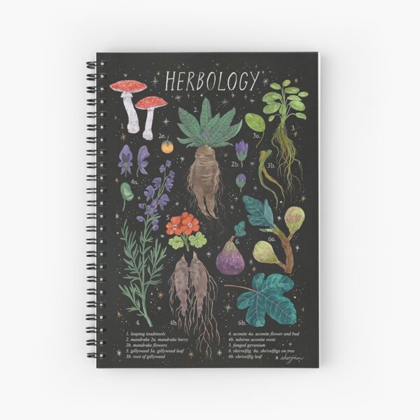 Herbology Spiral Notebook