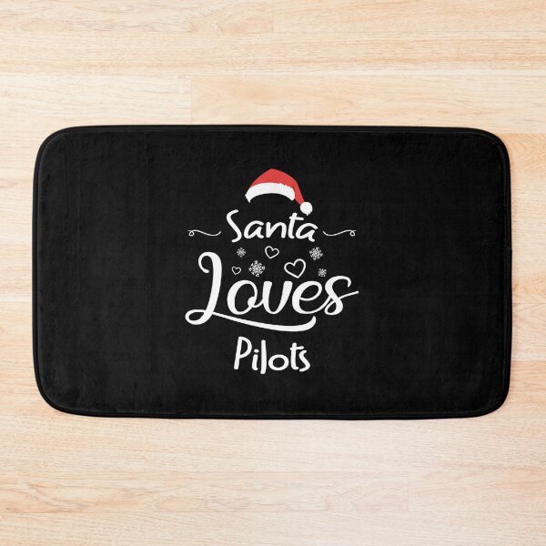 Item preview, Santa Loves Pilots Funny Christmas Gift For Men & Women Xmas Graduation Retirement Thank You Present designed and sold by Thedoode.