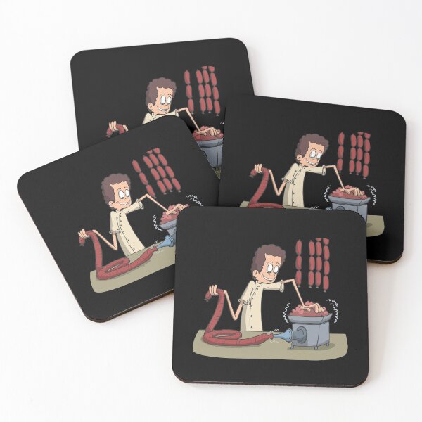 Item preview, Butcher knife meat sausage designed and sold by Monkey Ful.