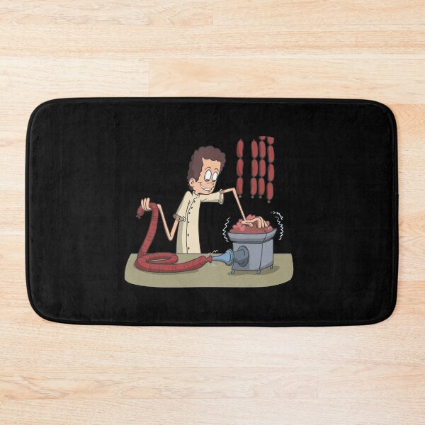 Item preview, Butcher knife meat sausage designed and sold by Monkey Ful.