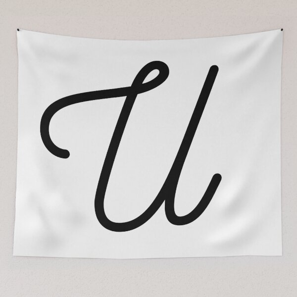 Item preview, Cursive U designed and sold by Jose234.