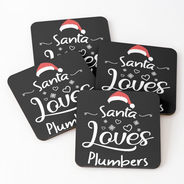 Item preview, Santa Loves Plumbers Funny Christmas Gift For Men & Women Xmas Graduation Retirement Thank You Present designed and sold by Thedoode.