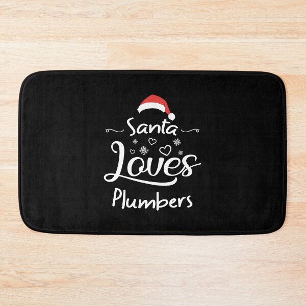 Item preview, Santa Loves Plumbers Funny Christmas Gift For Men & Women Xmas Graduation Retirement Thank You Present designed and sold by Thedoode.