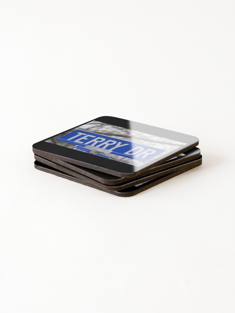 Alternate view of Terry, Terry mask, Terry socks, Terry magnet, Terry sticker Coasters (Set of 4)