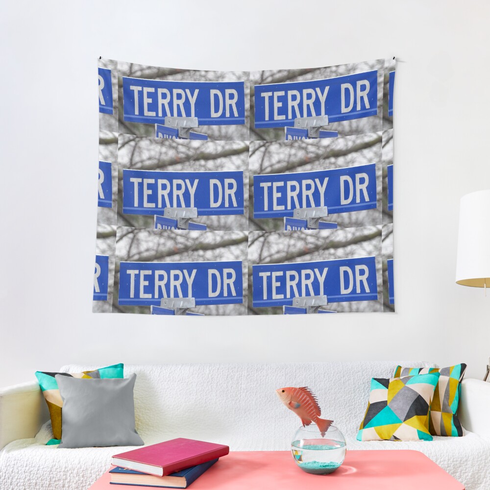 Terry, Terry mask, Terry socks, Terry magnet, Terry sticker Tapestry