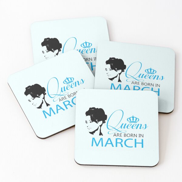 Item preview, Queens Are Born In March | Birthdays designed and sold by SerendipityNow.