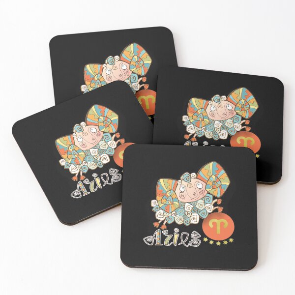 Item preview, Aries - Zodiac Cute Cartoon designed and sold by ColorfulMystic.