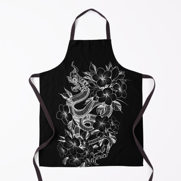 Aperçu de l'œuvre Un Naga fleuri créée et vendue par ninkeartsy.