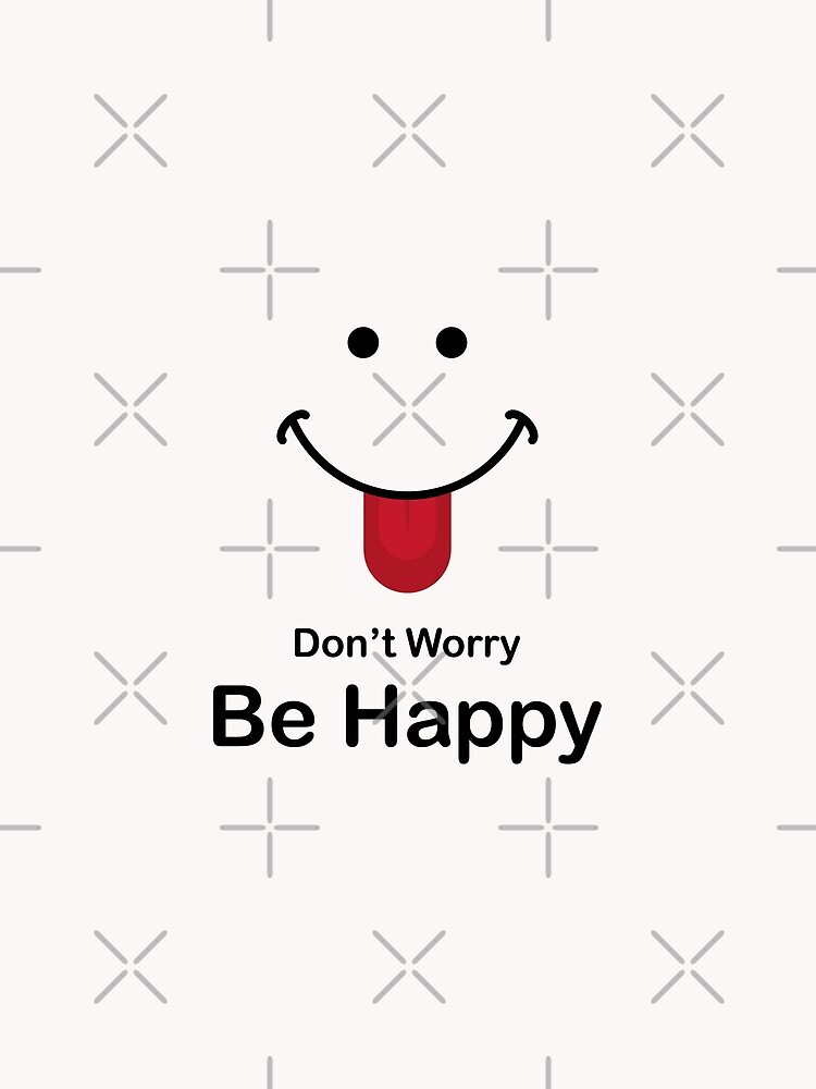 Disover don't worry be happy, Drawstring Bag