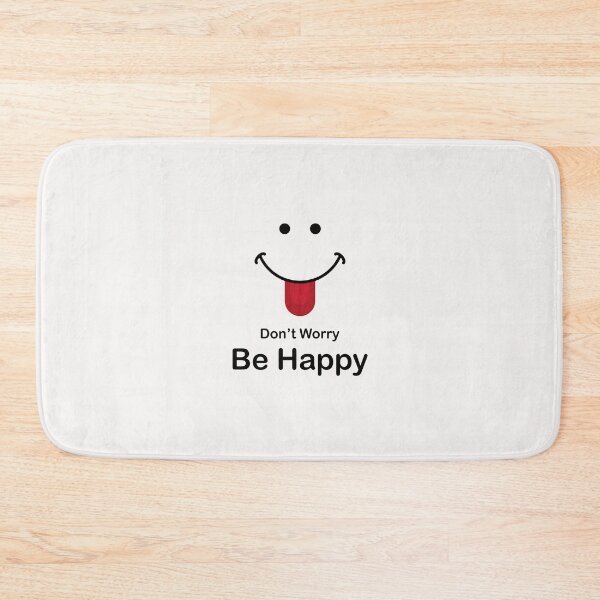 Item preview, don't worry be happy, designed and sold by designeart7.