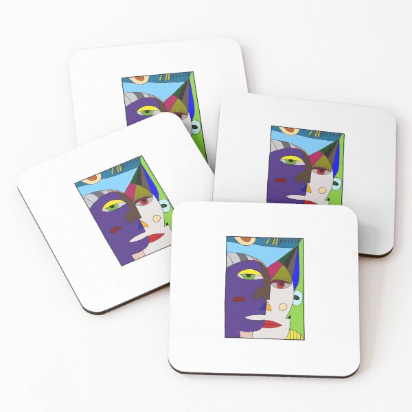 Item preview, Abstract Faces Color  designed and sold by BeFranky.