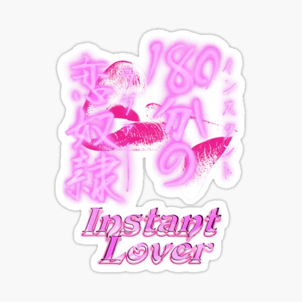 INSTANT LOVER Sticker