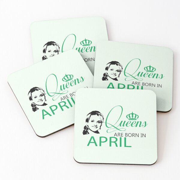Item preview, Queens Are Born In April | Birthdays designed and sold by SerendipityNow.