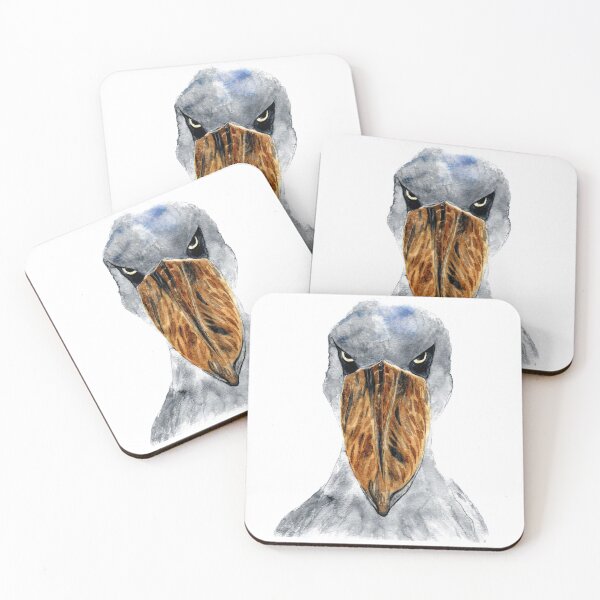 Item preview, Shoebill bird in watercolour designed and sold by Zuzska.