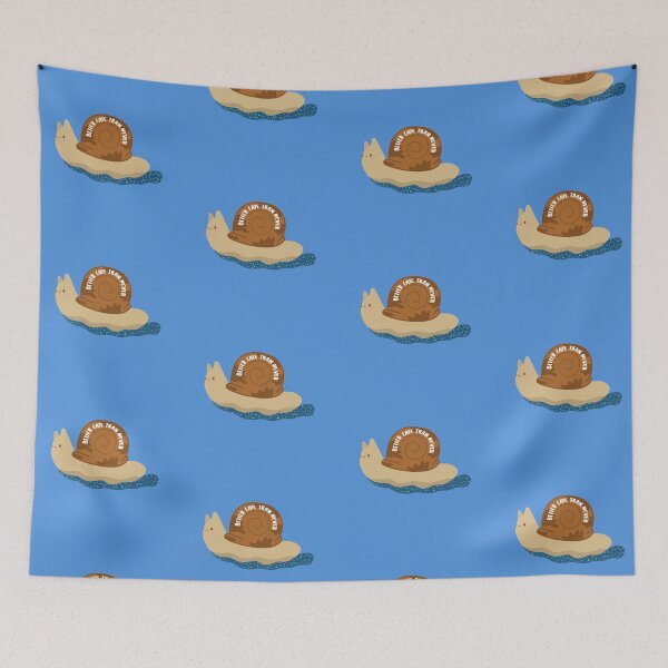 Item preview, Better Late Than Never Cute Snail designed and sold by SofiaSava01.