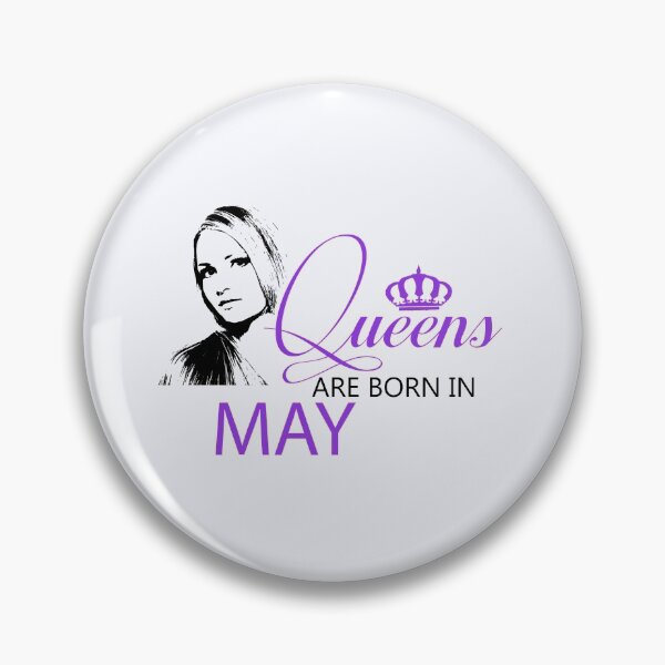 Item preview, Queens Are Born In May | Birthdays designed and sold by SerendipityNow.