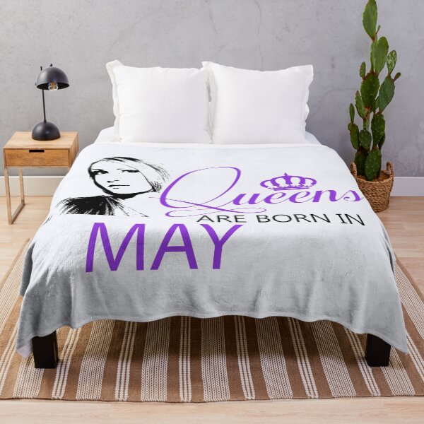 Item preview, Queens Are Born In May | Birthdays designed and sold by SerendipityNow.