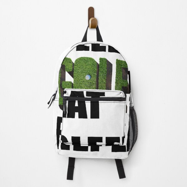 Item preview, Eat Sleep Golf Repeat Black designed and sold by trivella.