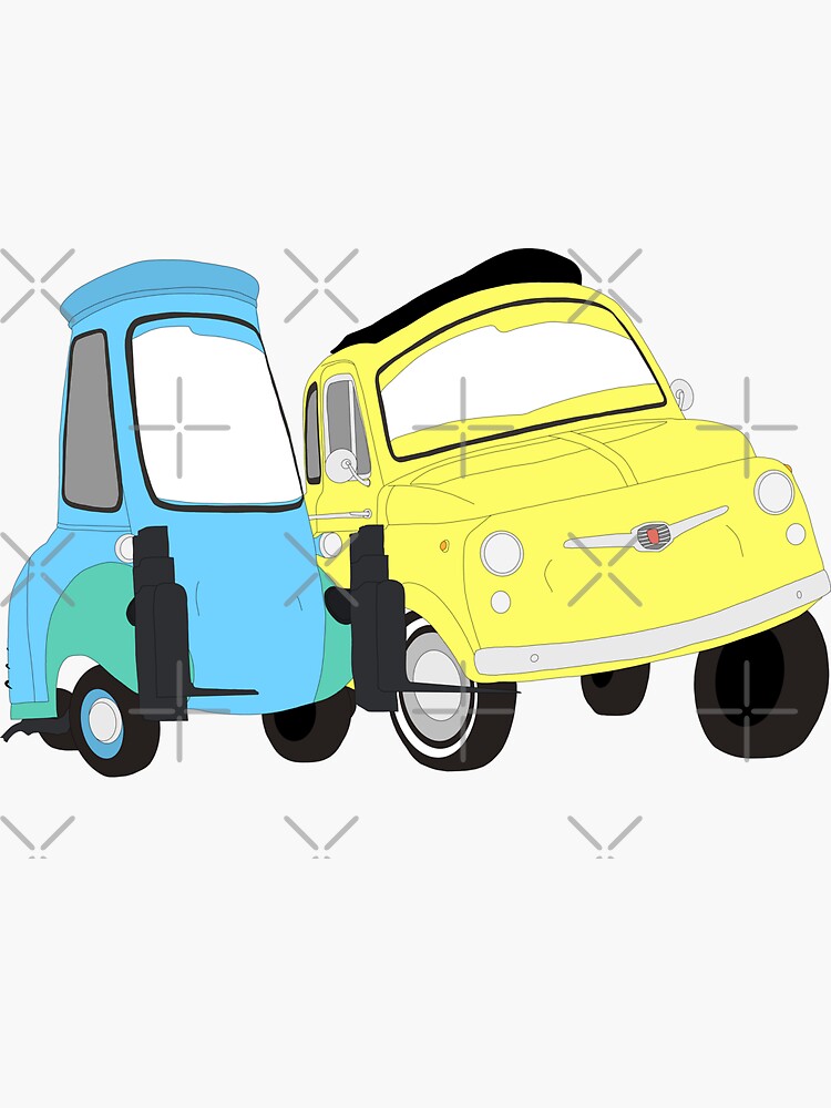 "Guido and Luigi" Sticker for Sale by cinefille Redbubble