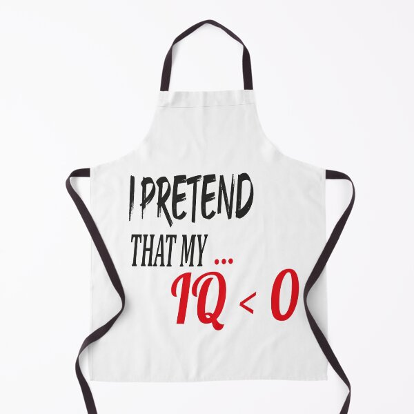 Item preview, FUNNY NEGATIVE IQ TEST BEST GIFT FOR FRIENDS HILARIOUS JOKE I PRETEND THAT MY IQ<0.GENIUS designed and sold by FASHION-LEAD.