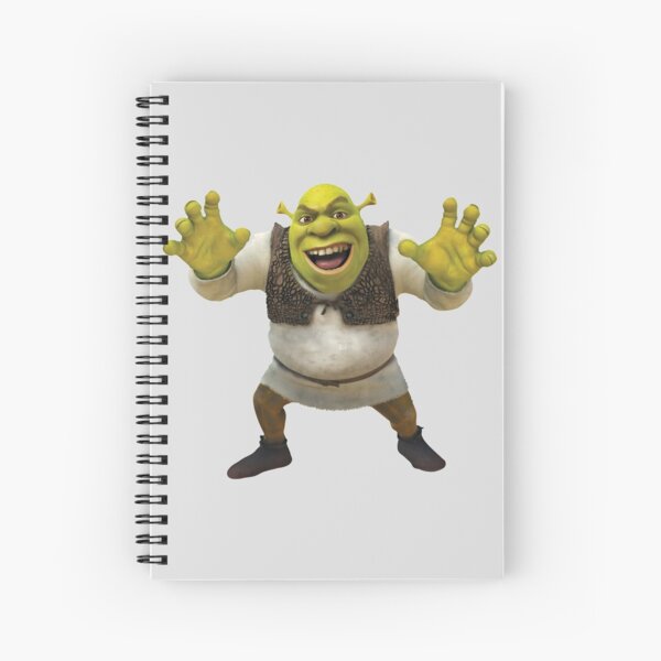 What are you doing in my Shrek Crocs Spiral Notebook for Sale by