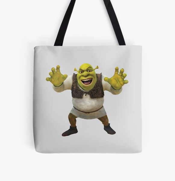 Divertente borsa tote meme Shrek confusa Borsa meme classica -  Italia