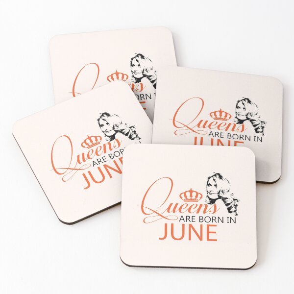 Item preview, Queens Are Born In June | Birthdays designed and sold by SerendipityNow.