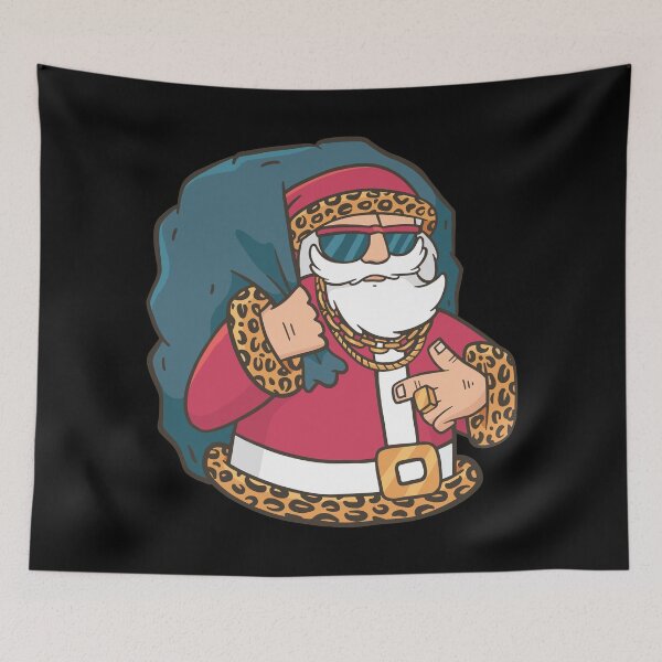 Item preview, SANTA RAPPER designed and sold by Bombastik.
