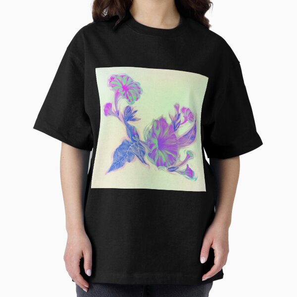 4oclock Flowers Oversized T-Shirt