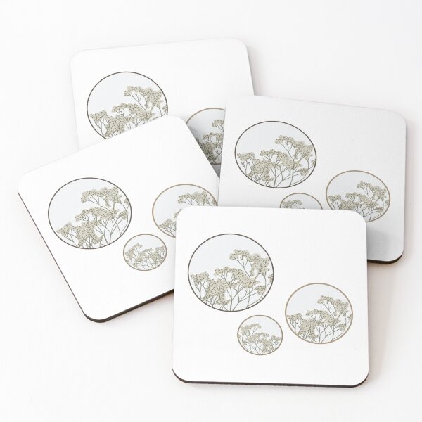Item preview, Pressed Flowers: Circle Frames designed and sold by NaomiiiC.