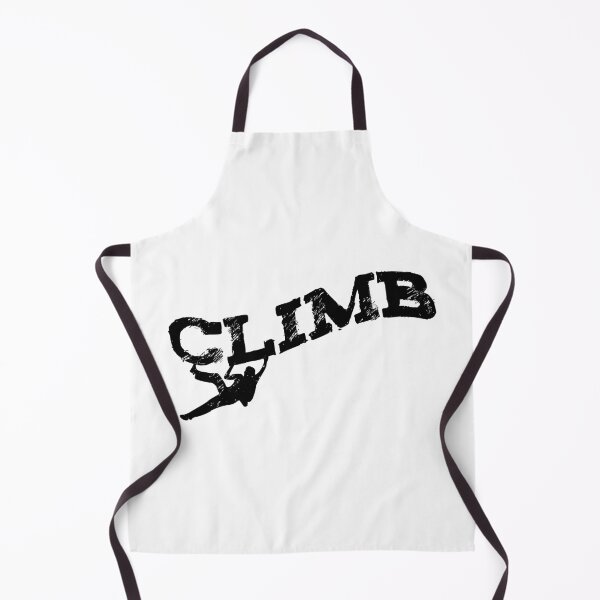 Item preview, Climber Climbing Rough Climb Text - Pegatina / camiseta de escalada en roca designed and sold by Seth's Tees.
