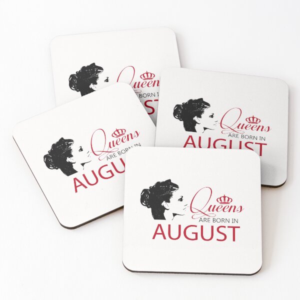 Item preview, Queens Are Born In August | Birthdays designed and sold by SerendipityNow.