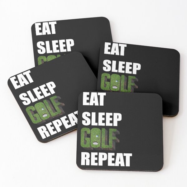 Item preview, Copia de Eat Sleep Golf Repeat White designed and sold by trivella.