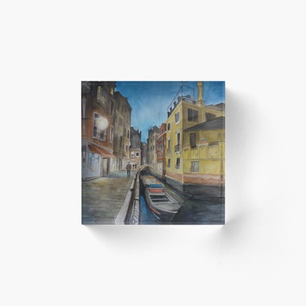 Venice Nights Acrylic Block