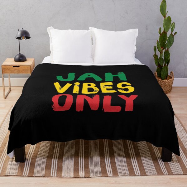 Item preview, Jah Vibes Only Rasta Reggae Jamaica Music Jah Bless designed and sold by RastaReggaeLove.